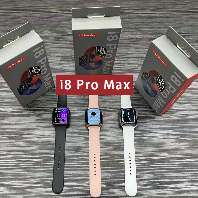 跨境外贸i8promax智能手表1.73屏蓝牙通话旋转按钮s8手表华强北