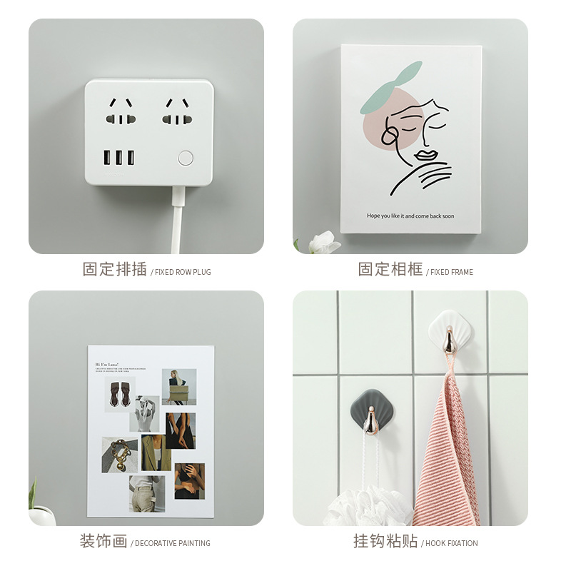 Wholesale of transparent circular double-sided adhesive tape, nano traceless adhesive die-cut acrylic double-sided adhesive tape, removable back adhesive and dot adhesive Application Scenario