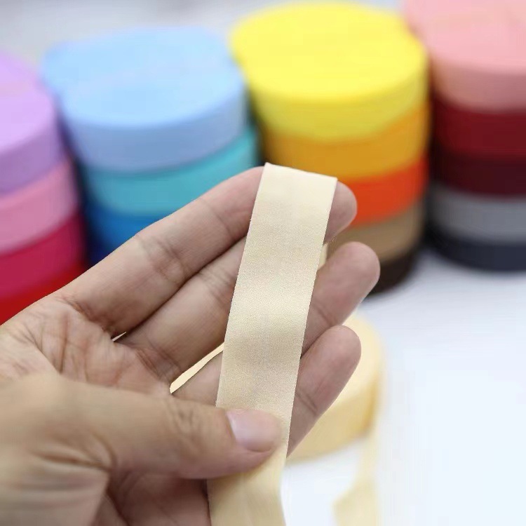 2Cm Nylon 7070 Edge Elastic Band Edge Nylon Down Jacket Sleeve Stretch Color Stretch Bag Side Band Specification drawing