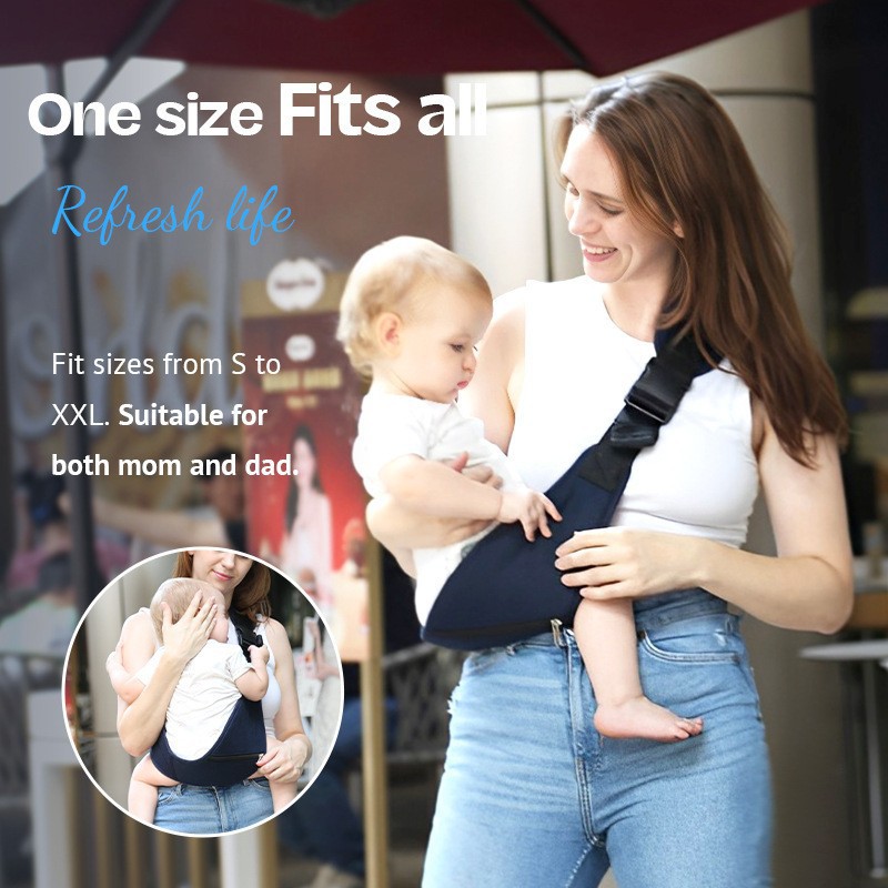 Cross-border best-selling front hold baby carrier, multi-functional horizontal hold baby back towel, baby seat, newborn waist seat belt details Picture