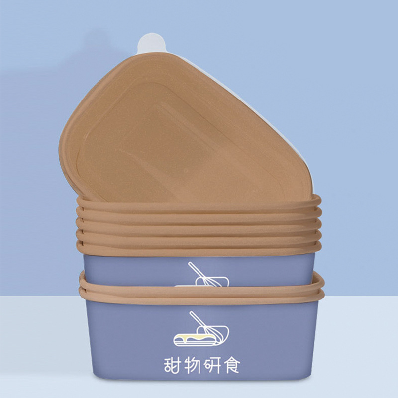 一次性餐盒/一次性汤碗/一次性打包盒/牛皮纸餐盒/打包盒塑料产品图