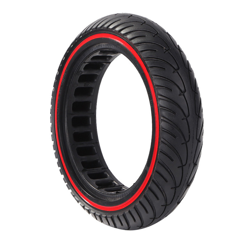 8.5X2 Inch Honeycomb Shock Absorption-Free Inflation Millet M365 Electric Skateboard Balance Car Quiet Tire Wear Resistance Item Picture