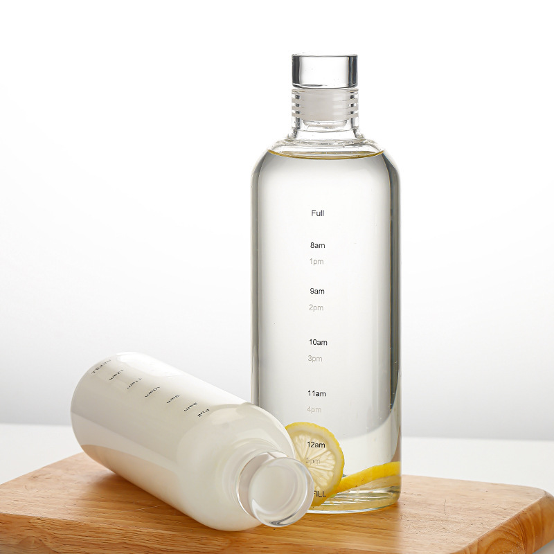 Wholesale time scale glass cups, high borosilicate water cups, new female Internet celebrity, high appearance level, best-selling large-capacity cups Application Scenario