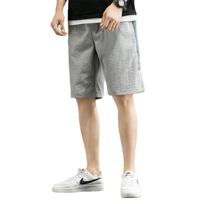 Men's shorts 2022 New style casual summer pants Men's loose five-point trendy beach pants Thin style Item Picture