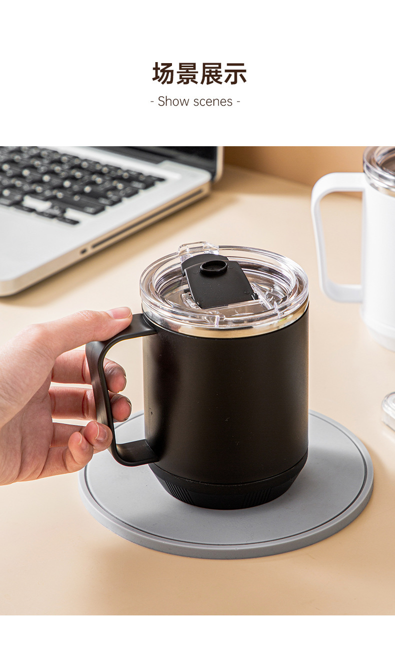 不锈钢马克杯高颜值上班族学生带盖保温杯子家用水杯轻奢高级感详情12