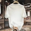 "National Trend 2025 Summer Short-sleeved T-shirt, men's printed round-neck T-shirt, loose base layer T-shirt for teenagers. Application Scenario