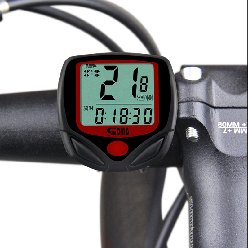 自行车码表 山地车骑行测速度表里程表配件装备详情图4