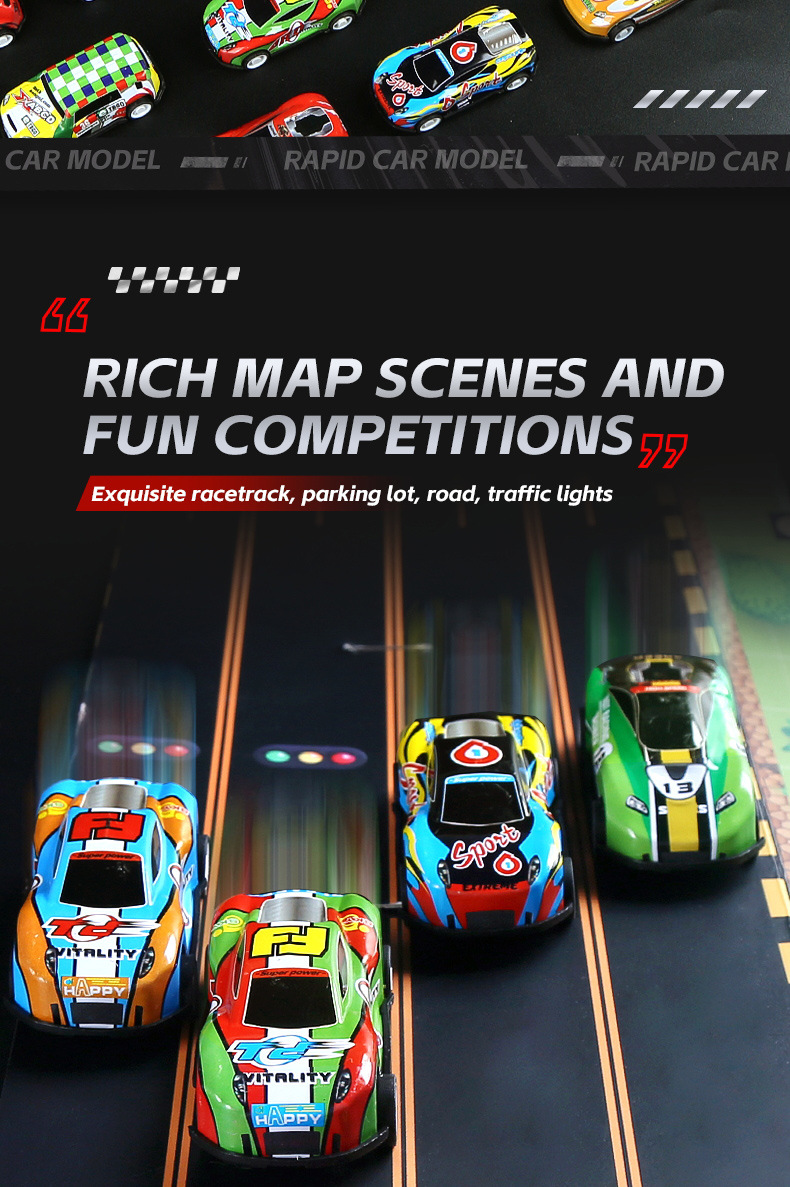 跨境合金回力车礼盒儿童仿真小汽车高档玩具车套装男孩生日礼物详情3