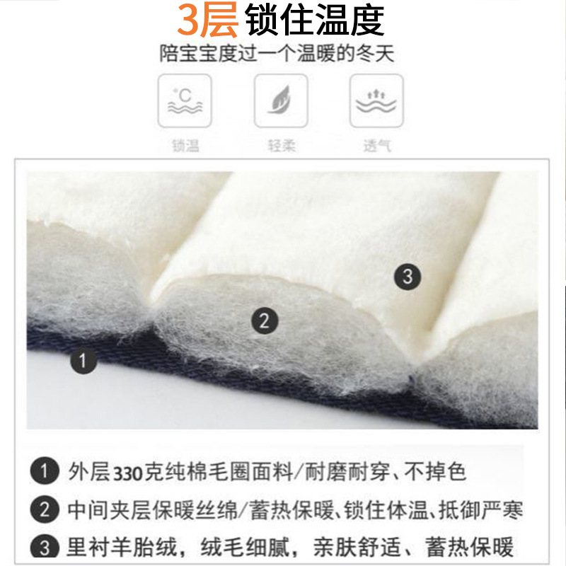 男童棉裤冬季细节图