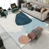 Ins-style Nordic floor mat carpet, living room sofa coffee table carpet, bedroom bedside blanket, simple and modern home floor mat details Picture