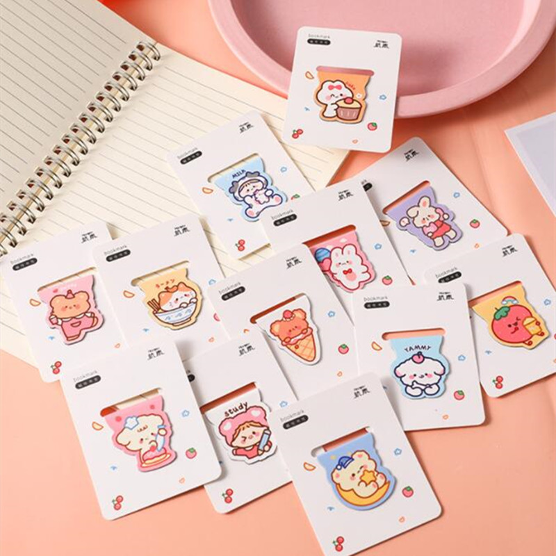 .. Magnetic bookmark Creative delicate cute cartoon Award prizes Small gifts for children practical gifts for primary school students details Picture