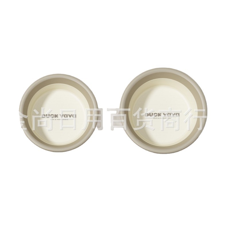 Thickened folding basin, large portable household collapsible water basin for babies, baby folding washbasin, bath basin, bathtub Item Picture