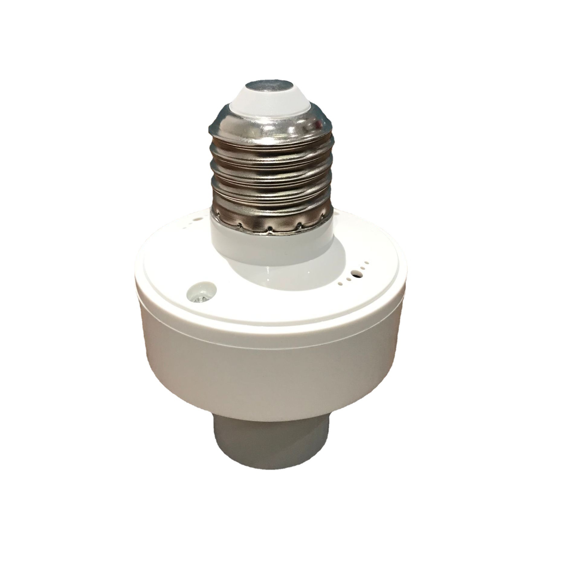 AI offline intelligent voice lamp head: Speak to control the switch of the bulb. Universal wireless intelligent lamp head e27 screw-on lamp Item Picture