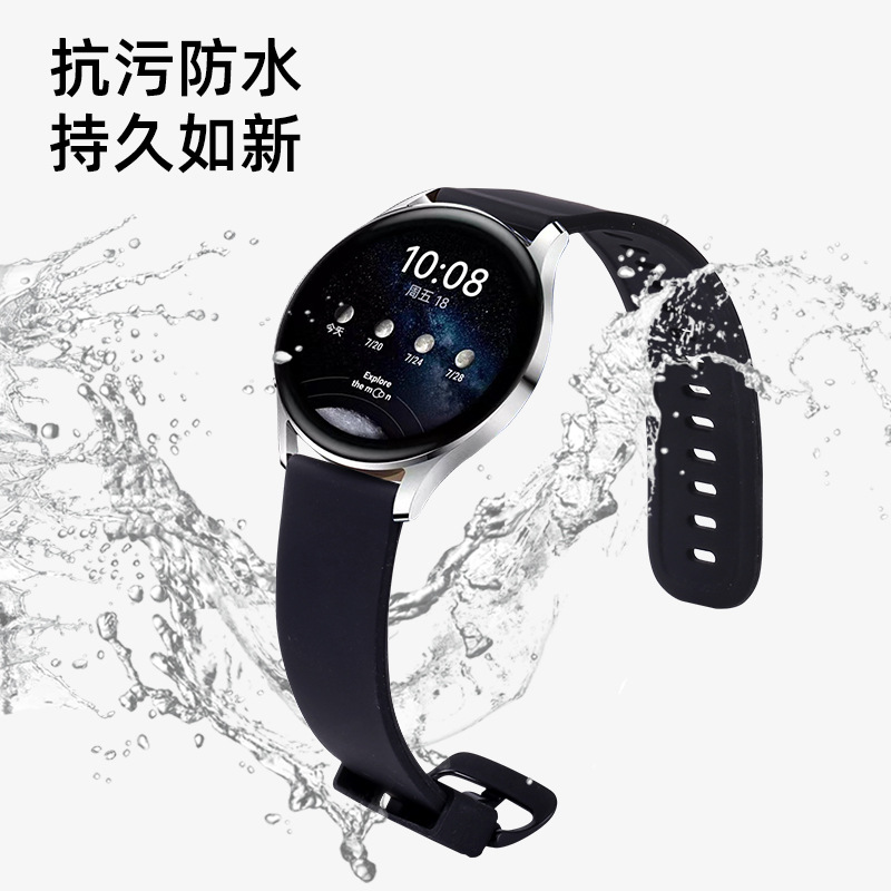 华为gt3表带/表带/硅胶表带/iWatch表带/智能手表产品图