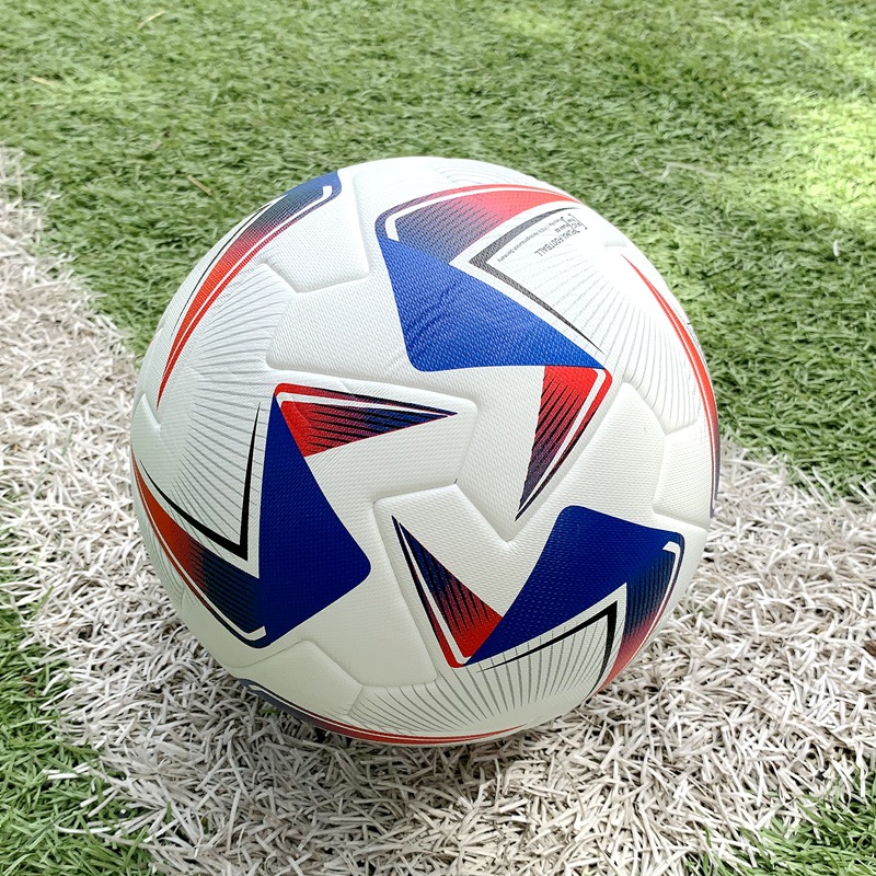 新款5号足球世界杯欧洲杯美洲杯欧冠同款贴皮pu胶粘football批发