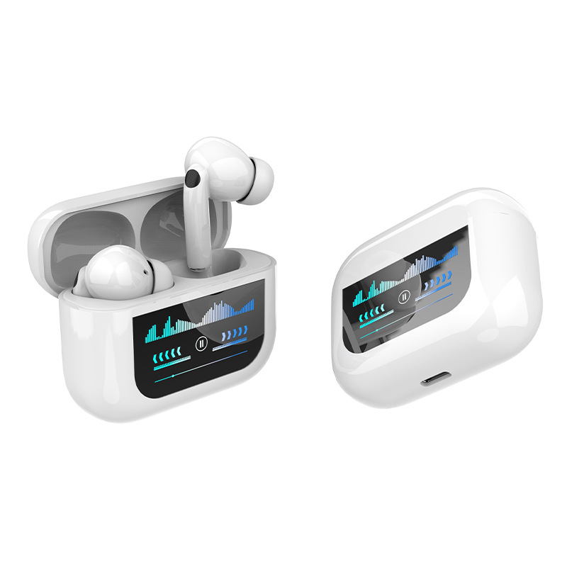 蓝牙耳机/耳机/头戴式耳机/苹果耳机/不入耳蓝牙耳机白底实物图