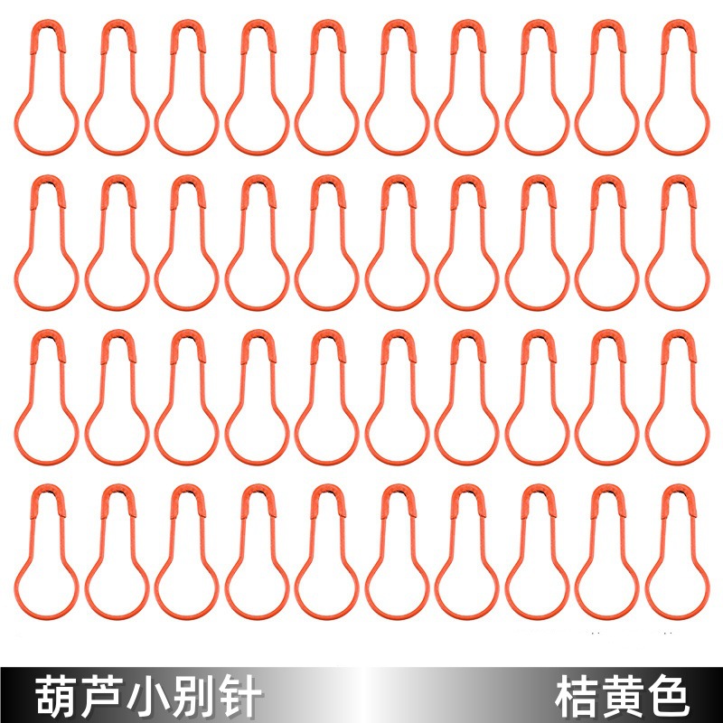 Cross-border metal gourd pin, gourd-shaped small pin, DIY colorful marker buckle, clothing sewing machine safety lock pic 19