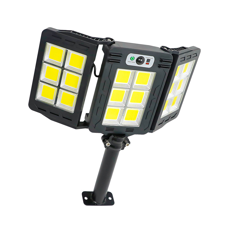 Cross-Border Outdoor Waterproof Lighting Street Lights Foldable Human Sensor Lights Integrated Charging Porch Patio Lights Solar Energy Item Picture