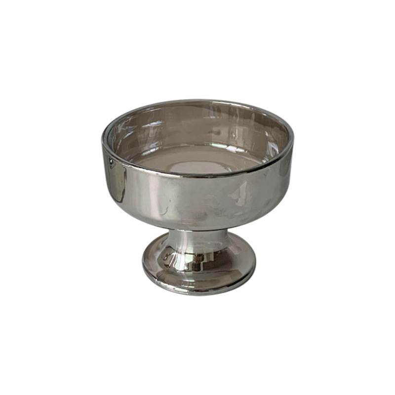Instagram Simple Glass Dessert Cup Yogurt Cup Tall Ice Cream Bowl Ice Cream Cup Ice Cream Cup Yogurt Bowl Item Picture