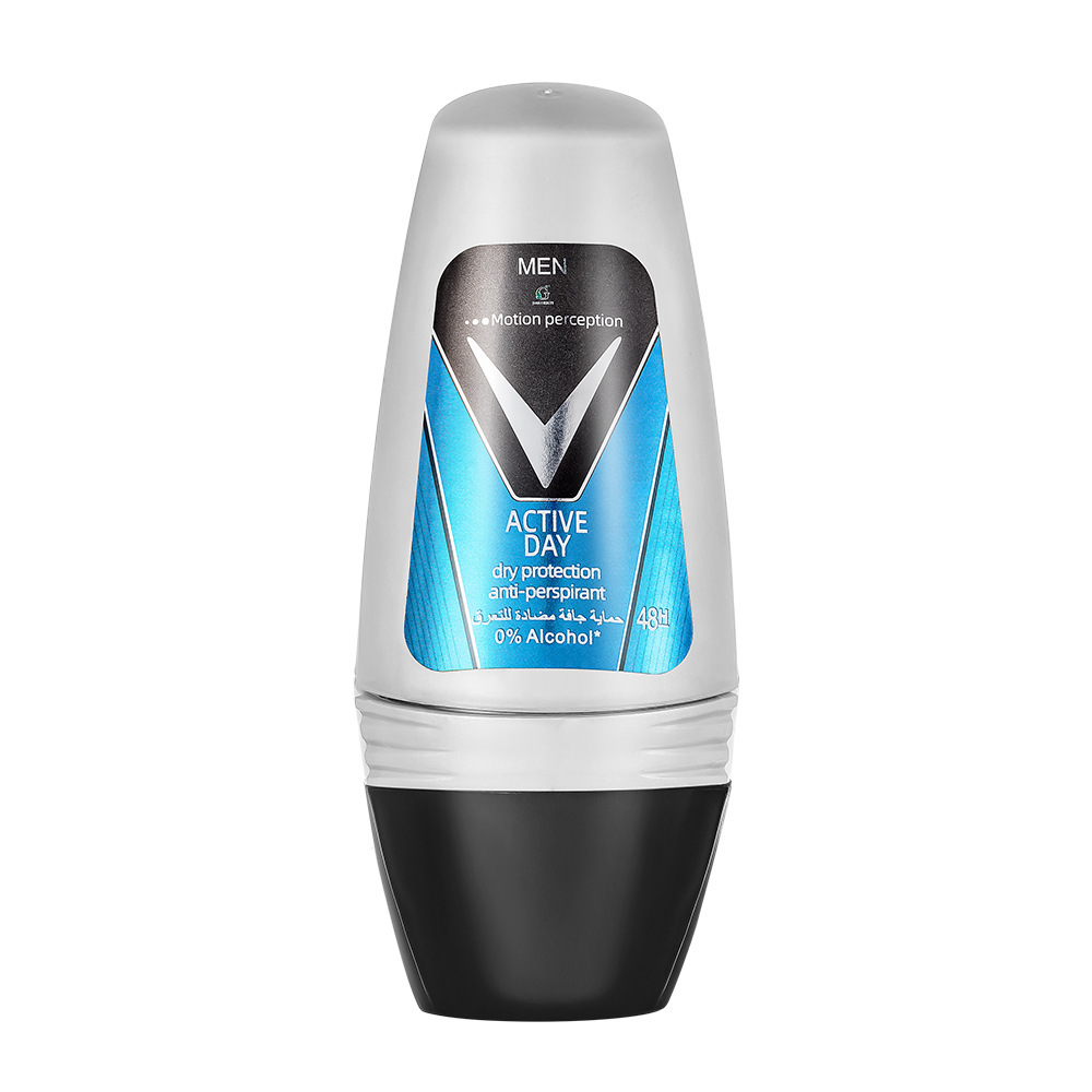 Cross-border foreign trade Men's Antiperspirant Roll-off Lotion Dry, Refreshing, non-sticky roll-off antiperspirant Mango Bottle Plant Fragrance 50ml Item Picture