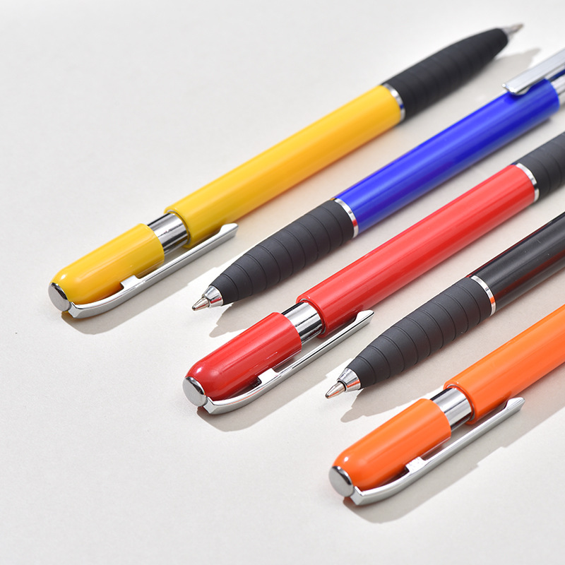 Printing Logo Creative Maggi Pen Metal Press Pen Ballpoint Pen Aluminum Rod Pen Stationery Supply Manufacturers Wholesale Specification drawing
