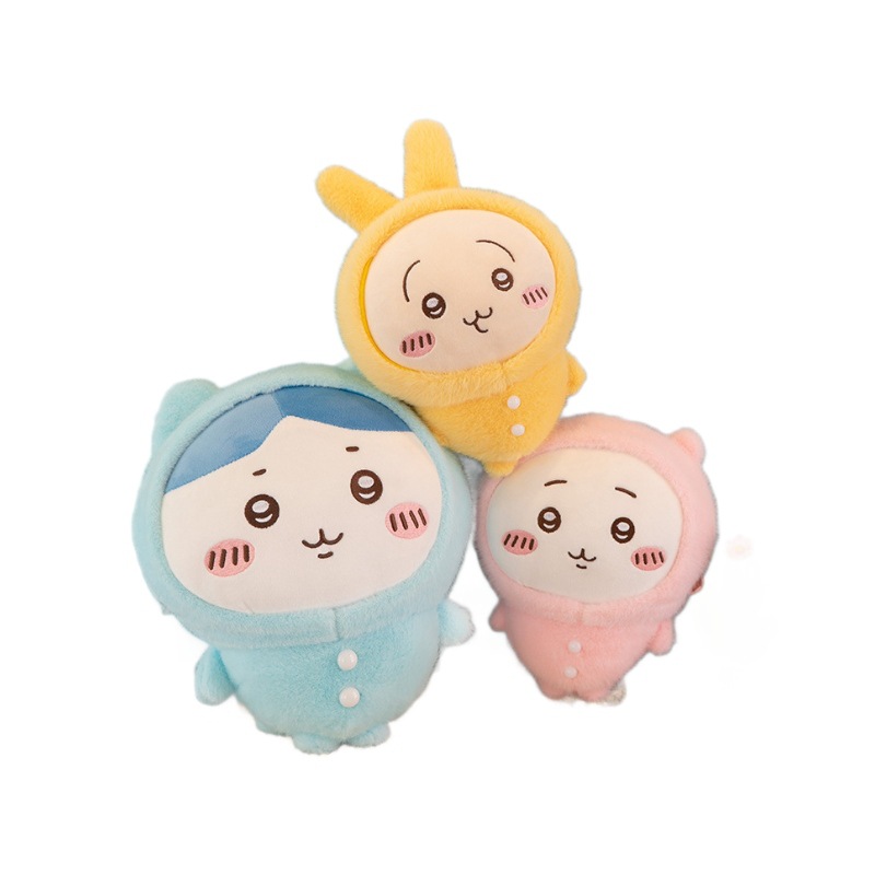 毛绒玩具/卡皮巴拉/娃娃/玩偶/小动物毛绒玩具白底实物图