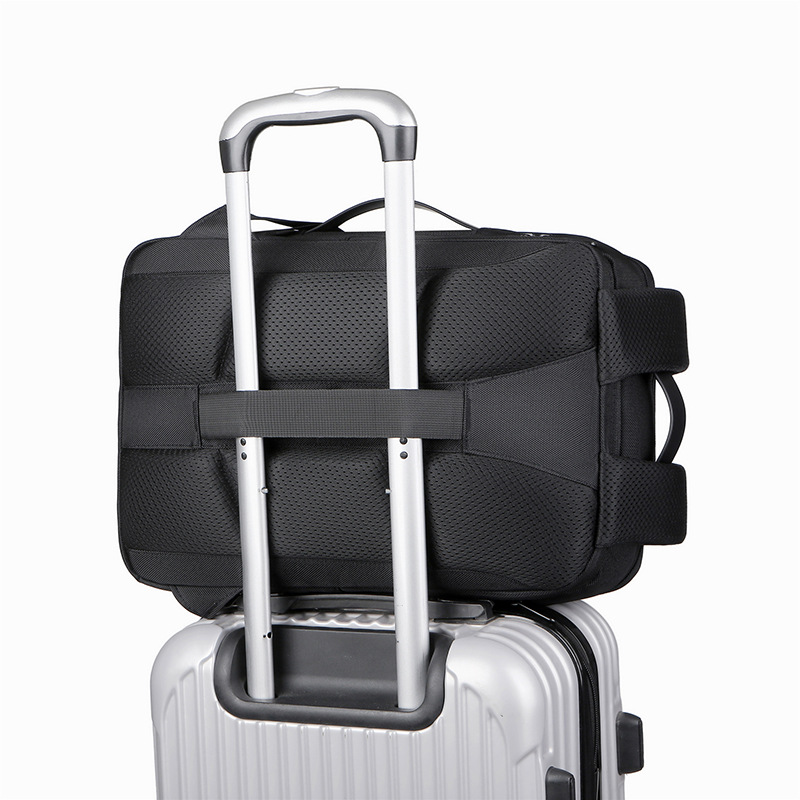 Waterproof Large Capacity Business Backpack Men's Multi-Function Laptop Bag Expansion Commuter Backpack Plus Logo Application Scenario