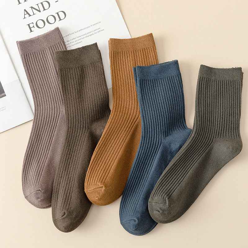 Xinjiang cotton double-needle autumn and winter pure cotton men's mid-calf winter thickened business men's long socks wholesale all cotton Application Scenario