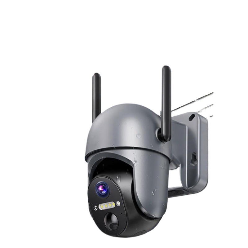 Home monitoring equipment: 360-degree rotating monitoring camera, no blind spots, 4G outdoor, no network connection, remote via mobile phone