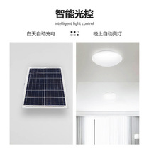 LED solar ceiling lights for cross-border Amazon indoor intelligent light control induction corridor balcony living room lights