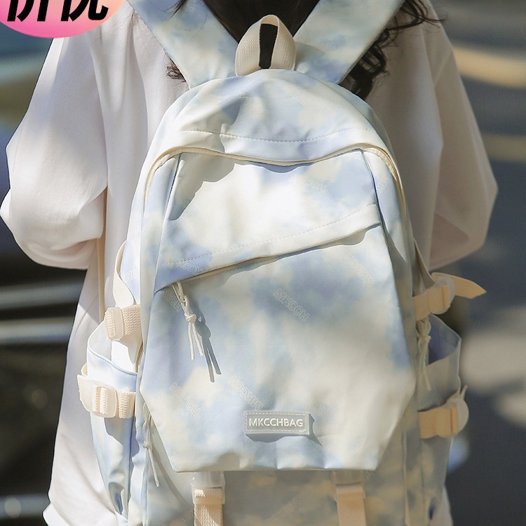 儿童书包小学生女生初中生印花背包高中学生大学生批发双肩包