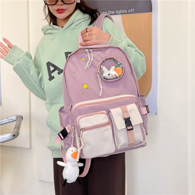 Backpacke Nylon cloth bags Backpack SchoolBags explosion-style Large quantity discount Wholesale customization welcome consulting, ordering! details Picture