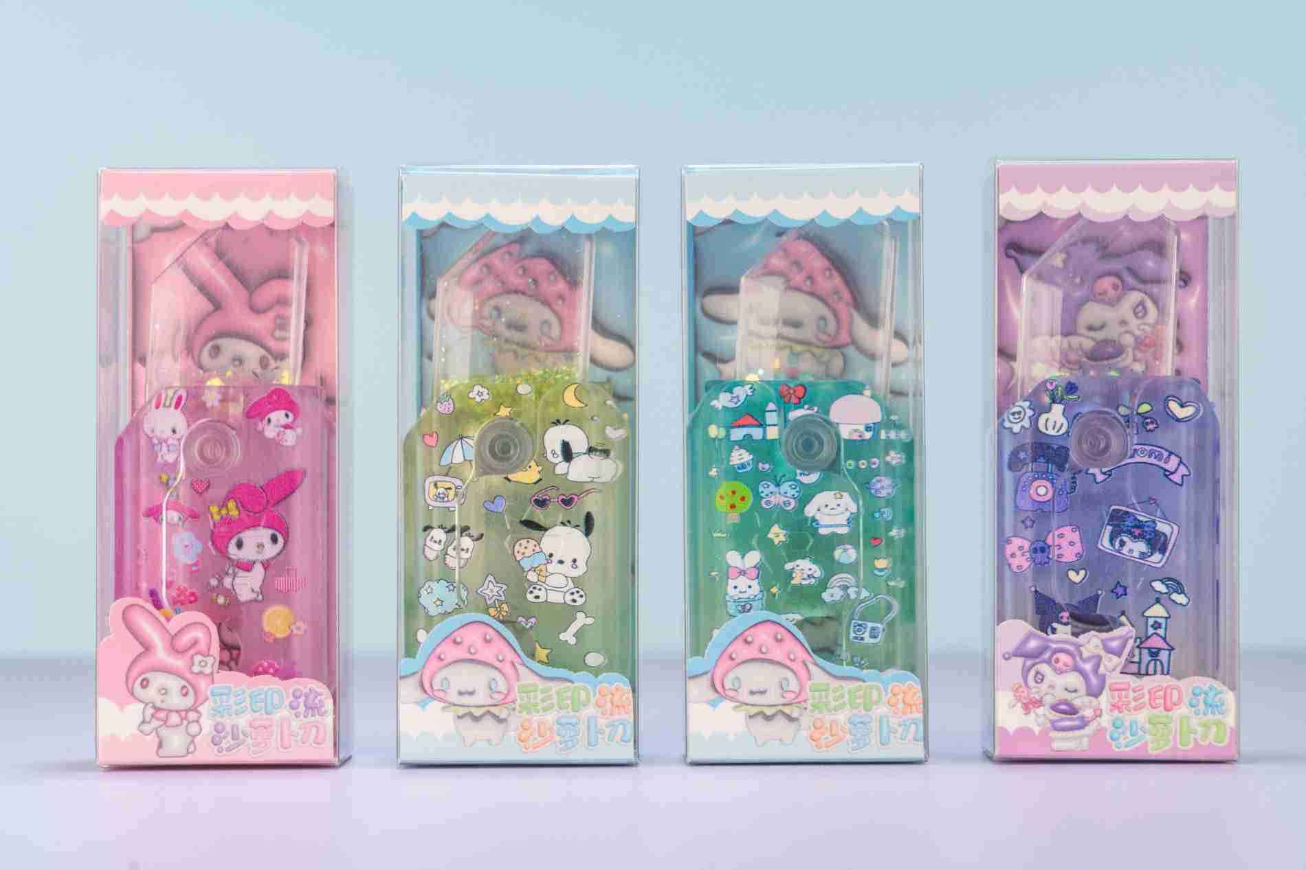 New Color Printing Quicksand Turnip Knife Decompression Artifact Multi-Color Optional Children's Toys 3D Gravity Knife Wholesale details Picture
