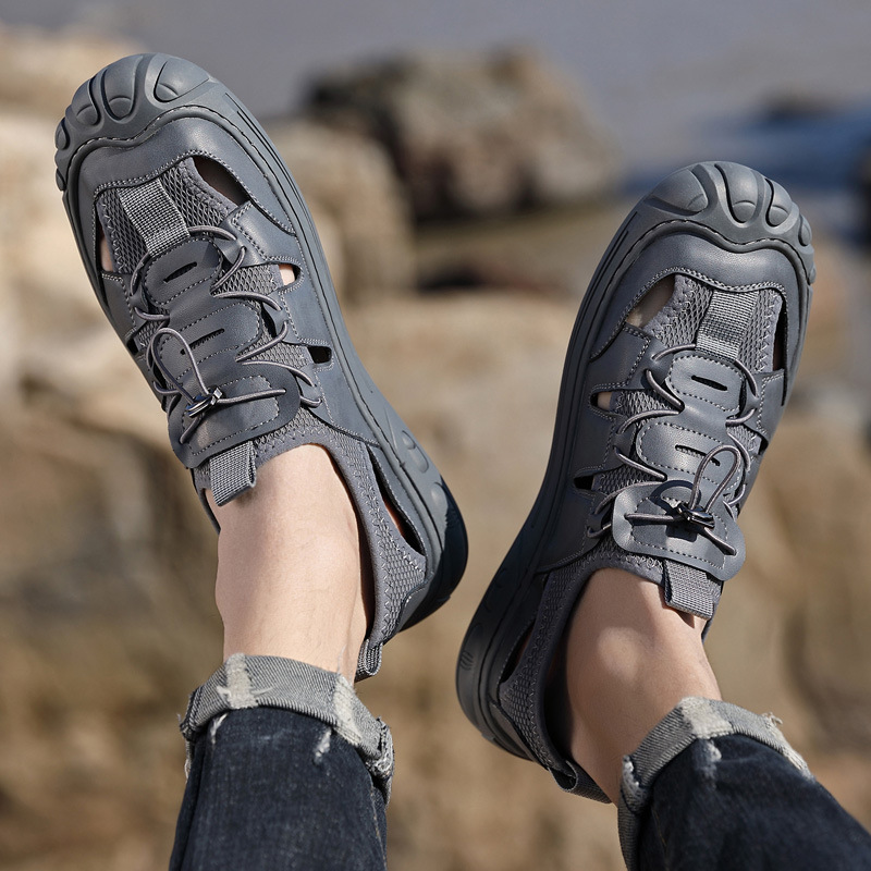 拖鞋/男士凉鞋/crocs/洞洞鞋/风帆男士凉鞋产品图