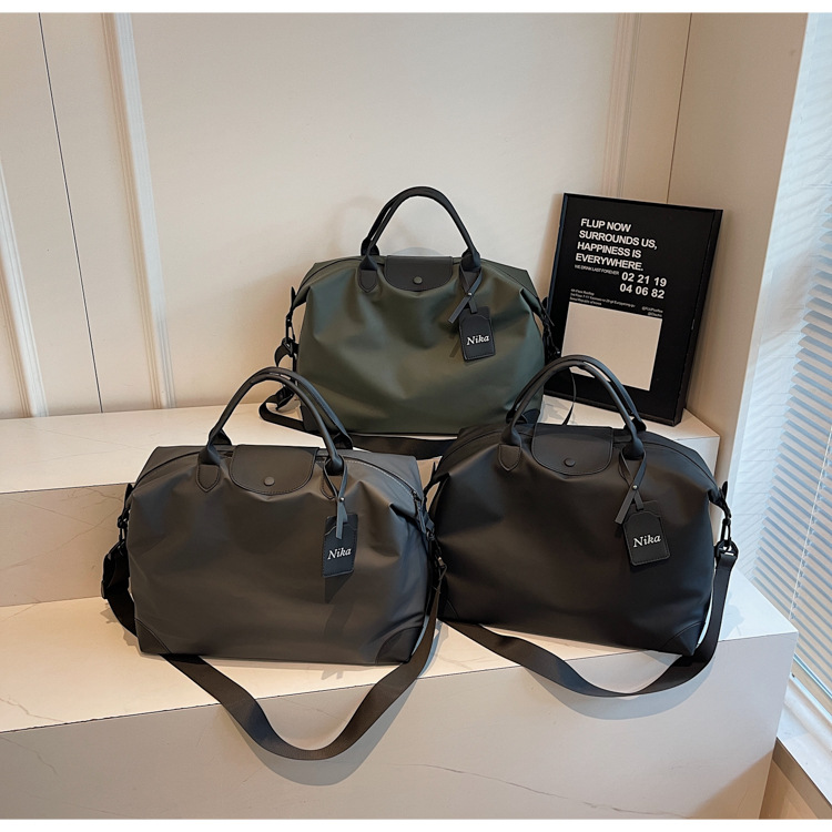 大容量旅行包轻便待产收纳袋健身运动瑜伽包旅行出差手提行李包女详情14