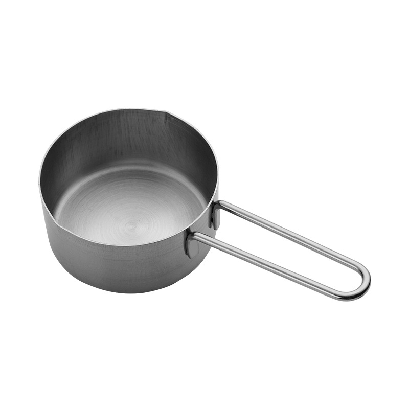 4-piece set of thickened stainless steel measuring cups and spoons, 4-piece set of baking measuring spoons, seasoning spoons and coffee measuring spoons Item Picture