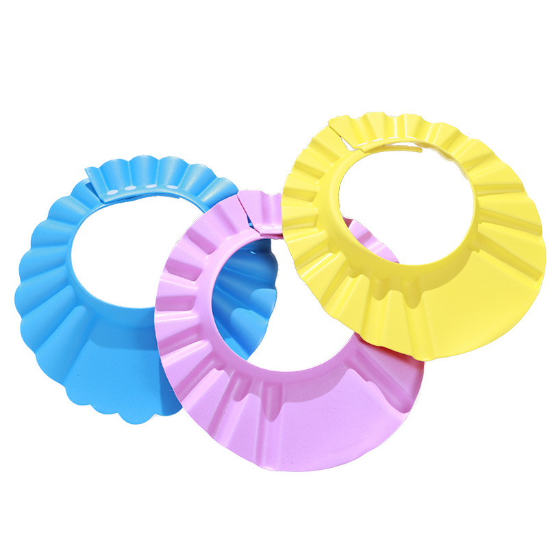 Baby shampoo Waterproof ear cap Baby bath cap Shampoo cap eva Baby products Children's shampoo cap Item Picture
