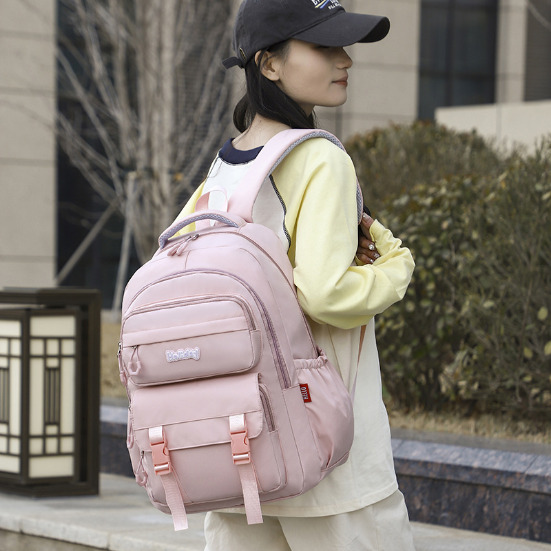 可爱大容量双肩包学生书包初高中旅行背包高颜值背包款式多样详情28