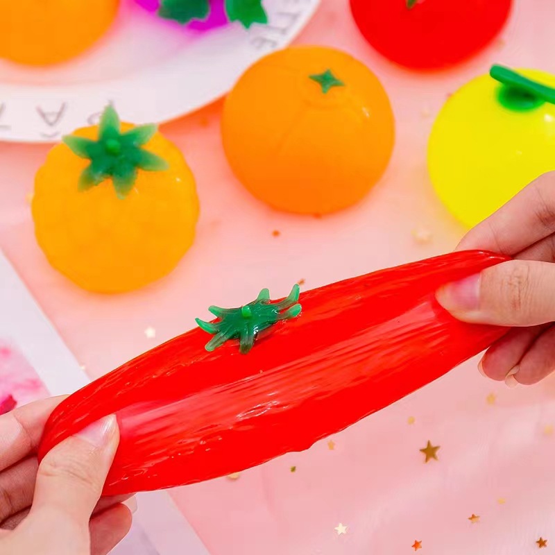 Transparent simulation eggs, new stress-relieving water balls, fruit kneading fun toys, stress-relieving release balls, children's wholesale pranks Application Scenario