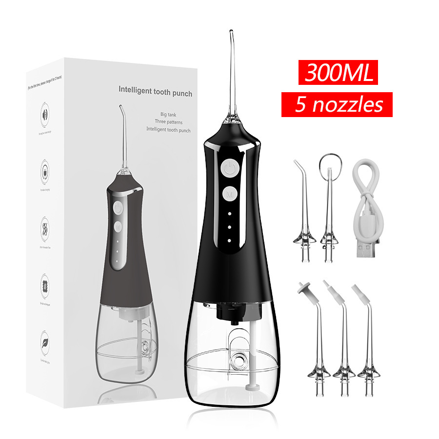 Electric dental flusher