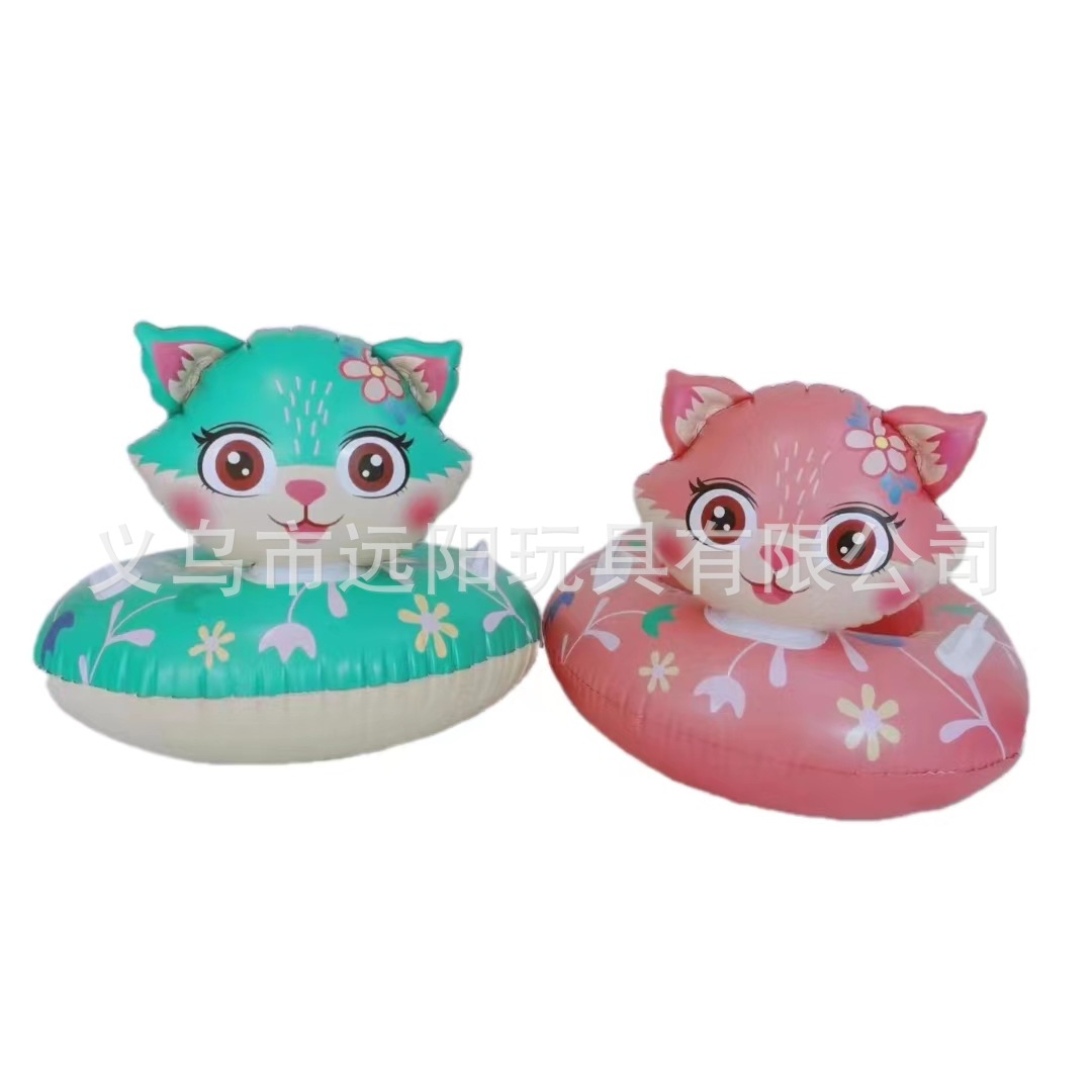 Swimming rings, children's thickened inflatable baby armpit seat rings, 3 children's life buoys, 1-5 years old flip animal swimming rings Application Scenario