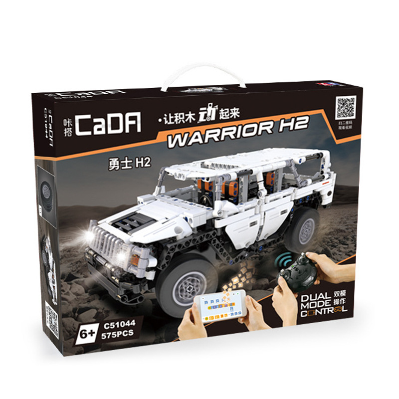 Double Eagle Remote Control Off-Road Vehicle Building Block Roadster Compatible With Lego Car Model Boy Toy Remote Control Car Gift Item Picture