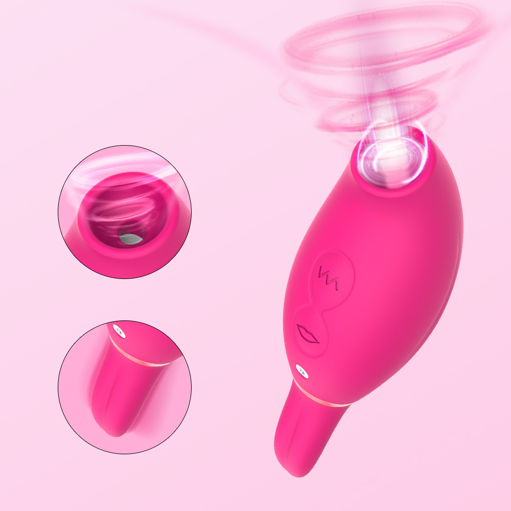 Sucking vibrator, egg jumping vibration teasing device, female massage masturbation device, adult products full figure