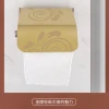 Wholesale of hotel engineering toilet paper racks, European-style stainless steel tissue paper racks, household bathroom toilet paper boxes, and bathroom toilet roll paper racks details Picture