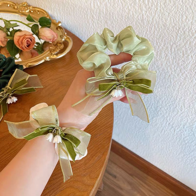 小清新绿铃兰细节图