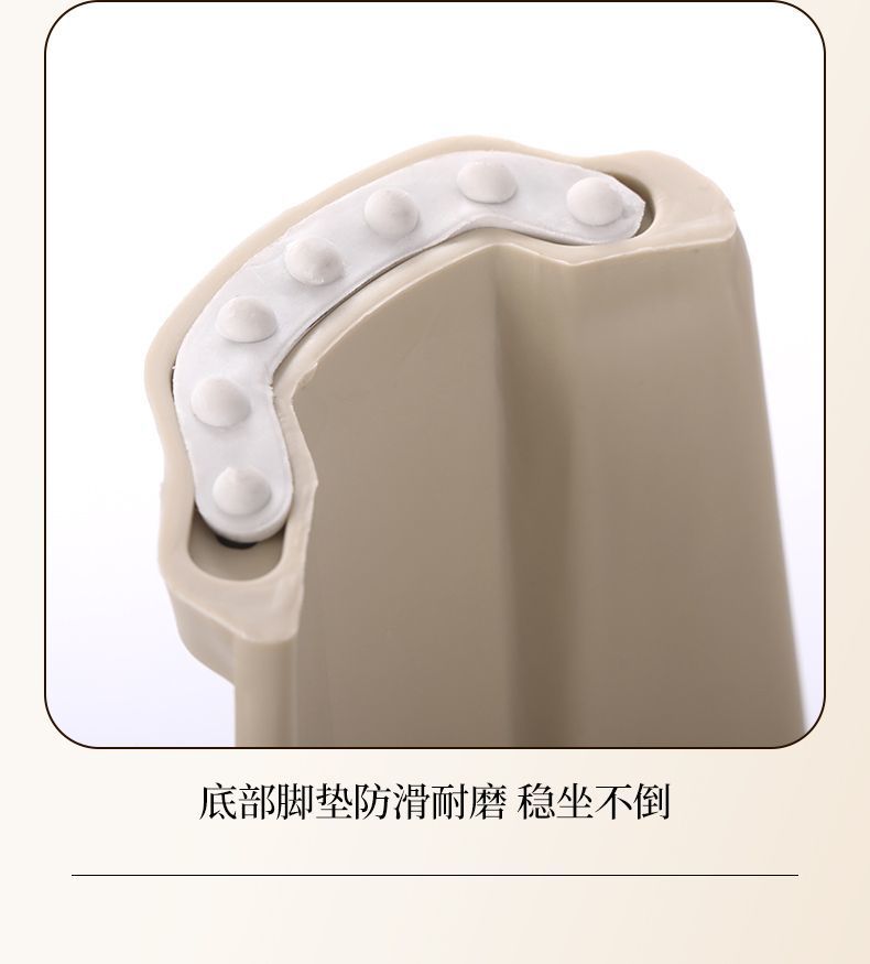 家居靠背椅加厚软包皮革塑料椅子高椅客厅卧室成人踩脚可叠放工厂详情18