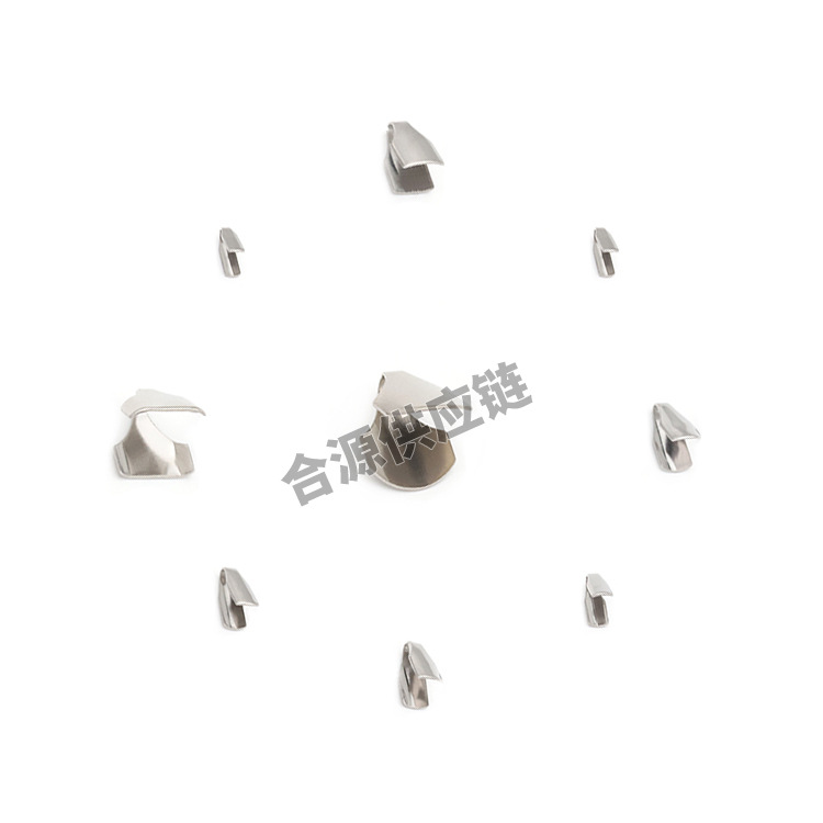 Heyuan Supply Chain stainless steel flat chuck, flat chuck, edge-wrapped snake head accessory buckle, DIY jewelry accessory Application Scenario