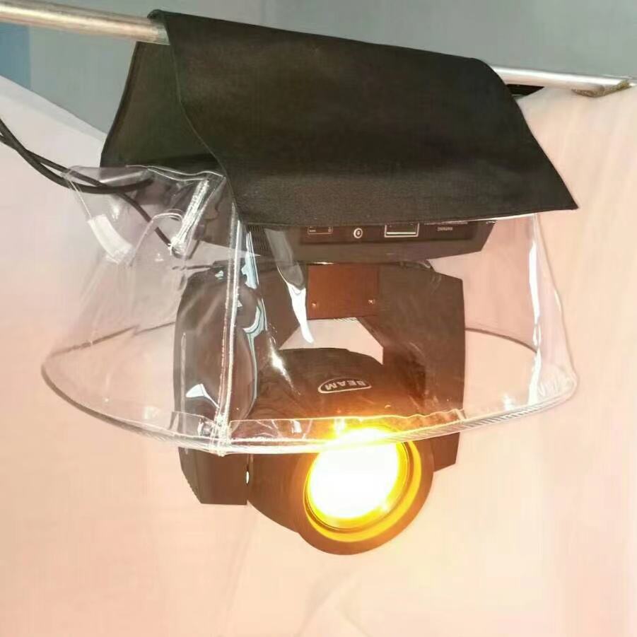 Stage lighting rain cover, LED handkerchief, light beam, light rain cover, sound system, outdoor moving head light dust cover, lamp cover full figure