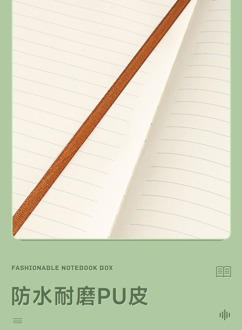 Customized business notebook sets with logo printing, office notebook gift boxes, high-appearance-level commemorative souvenirs wholesale pic 17