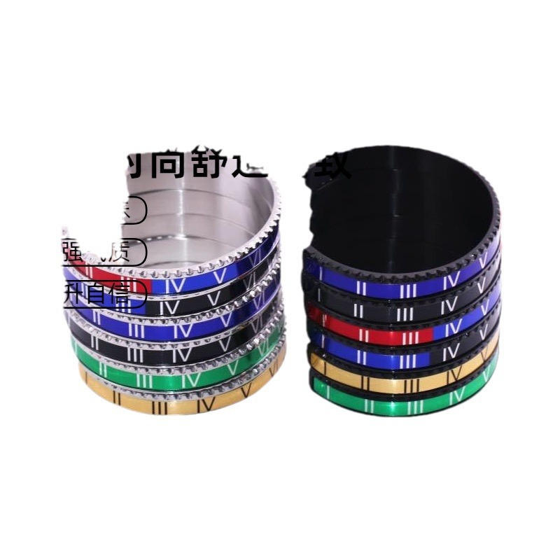 أساور من نوع C من أساور التيتانيوم المصنوعة من الفولاذ غير القابل للصدأ Item Picture